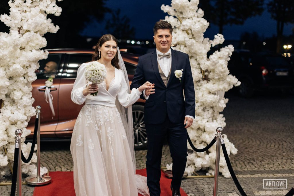 Reportaż ślubny w Willa Emilianów oraz plener w Ogrodzie Botanicznym Powsin